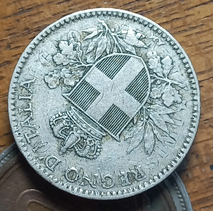 Another-1918-Italian-20-Centesimi---Overstruck-On-KM#28