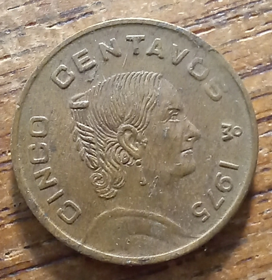 Planchet-Issue-Mexican-5-Centavos-1975