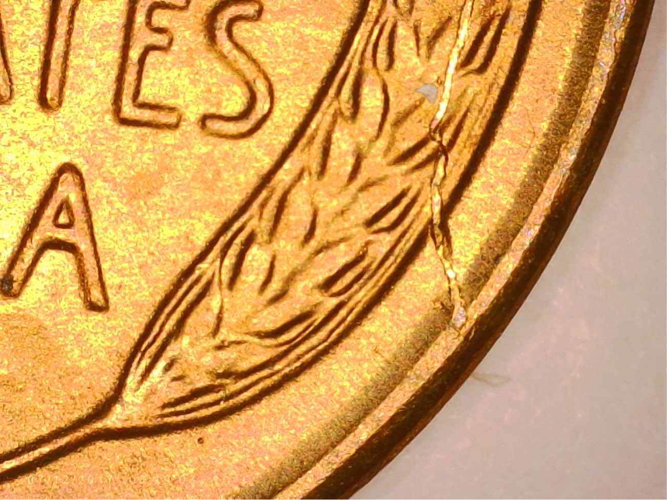 1955-S-Lincoln-Wheat---Die-Crack-Or-PMD?