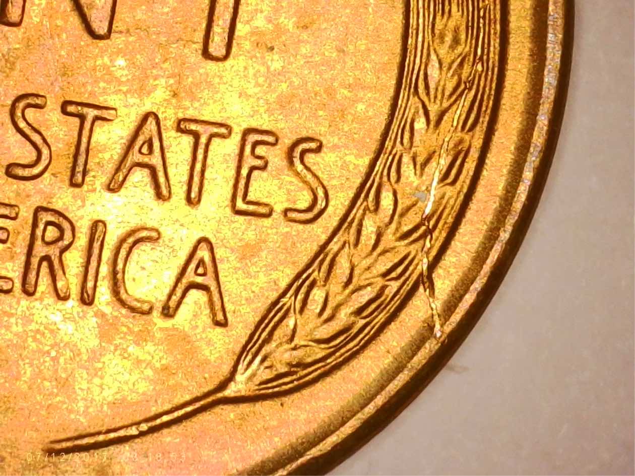 1955-S-Lincoln-Wheat---Die-Crack-Or-PMD?