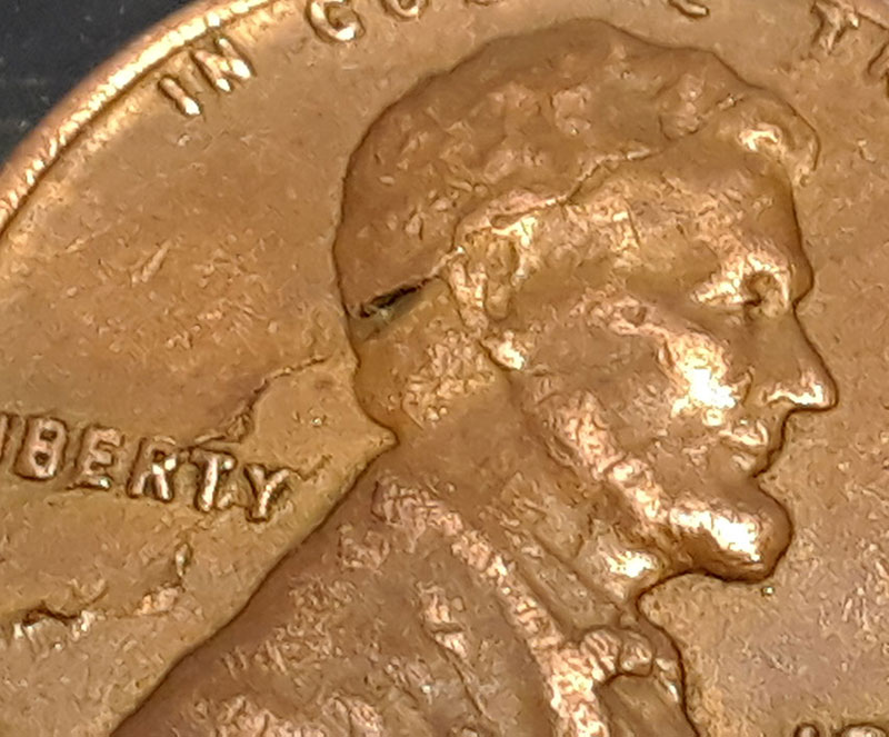 1967-Lincoln-Penny-With-Cracked-Skull?