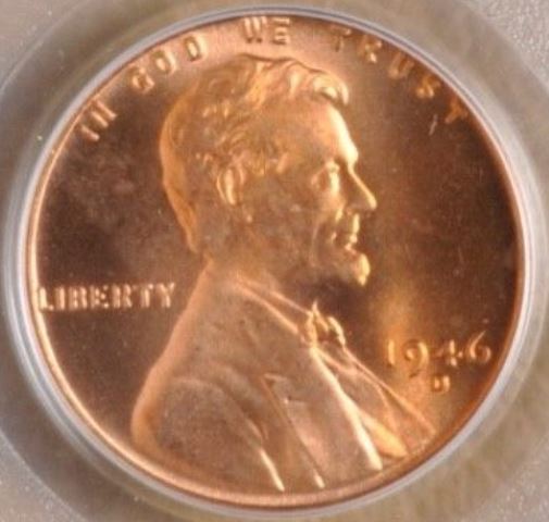 1946-D-Linocln-Wheat-Cent-MS-66RD