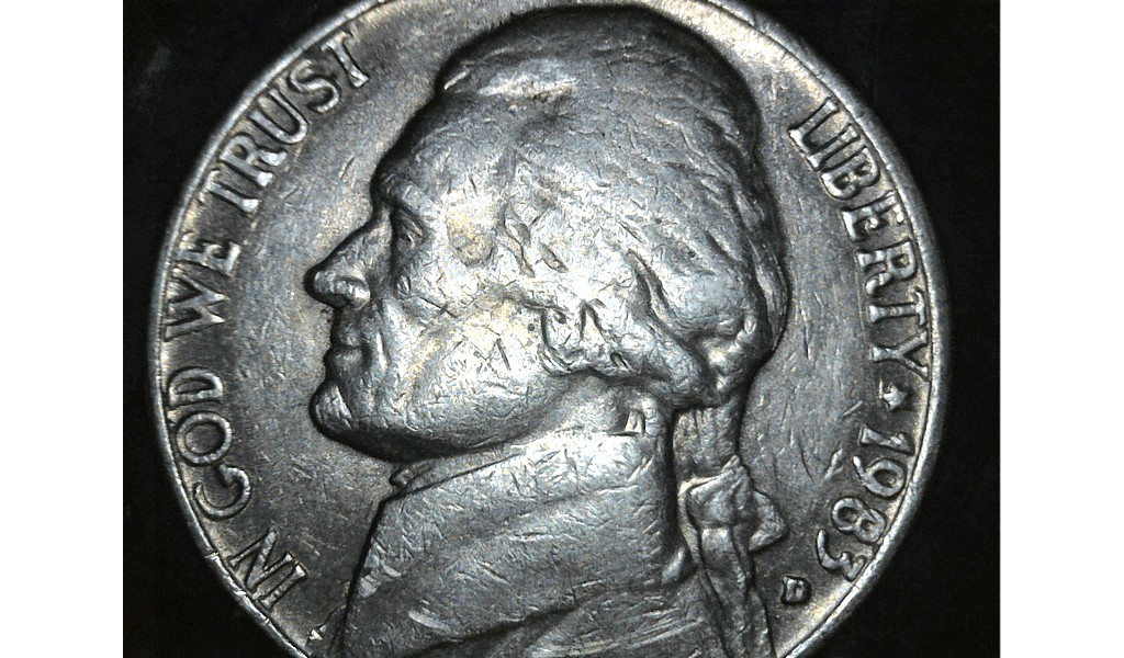 1983-D-Jefferson-Nickel--MD-Obverse-&-Reverse