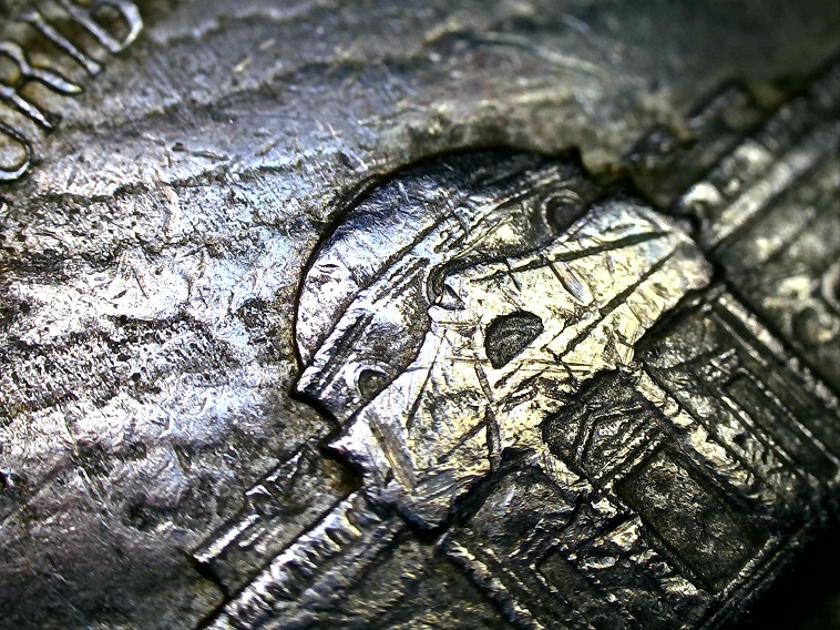 1984-D-Nickel---Lamination-Error-?