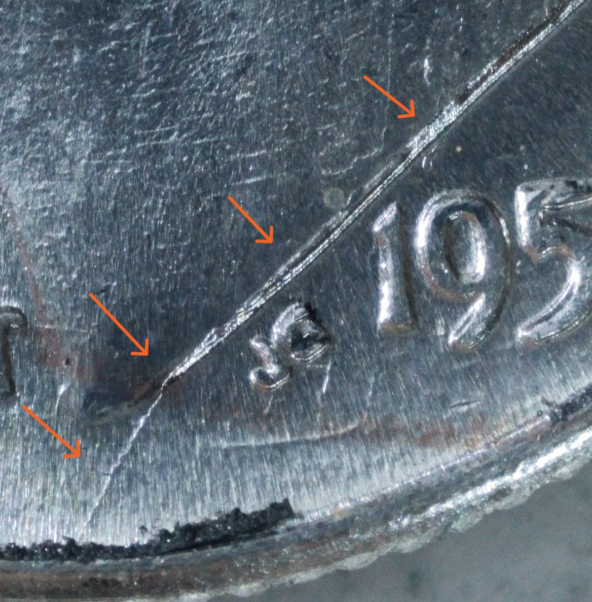 1959-Roosevelt-Dime:-Spike-Head-#2
