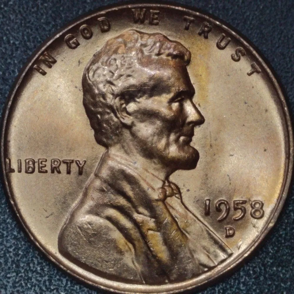 1958-D-LWC:-Struck-Through-Or-Damage?