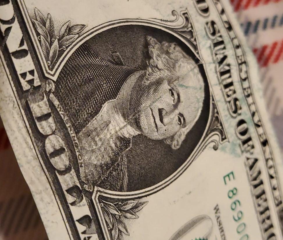 Dollar-Bill-With-Extra-Green-Ink-On-Back