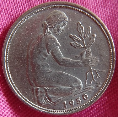 Germany-1950-PFenning-50-Coin.