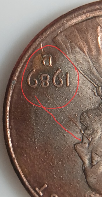 Lincoln-Cent-1989-D-With-Double-Color,-Long-Die-Crack.