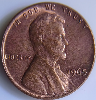 Lincoln-Cent-1965-Need-To-Check-If-It-Is-Doubled-Die.