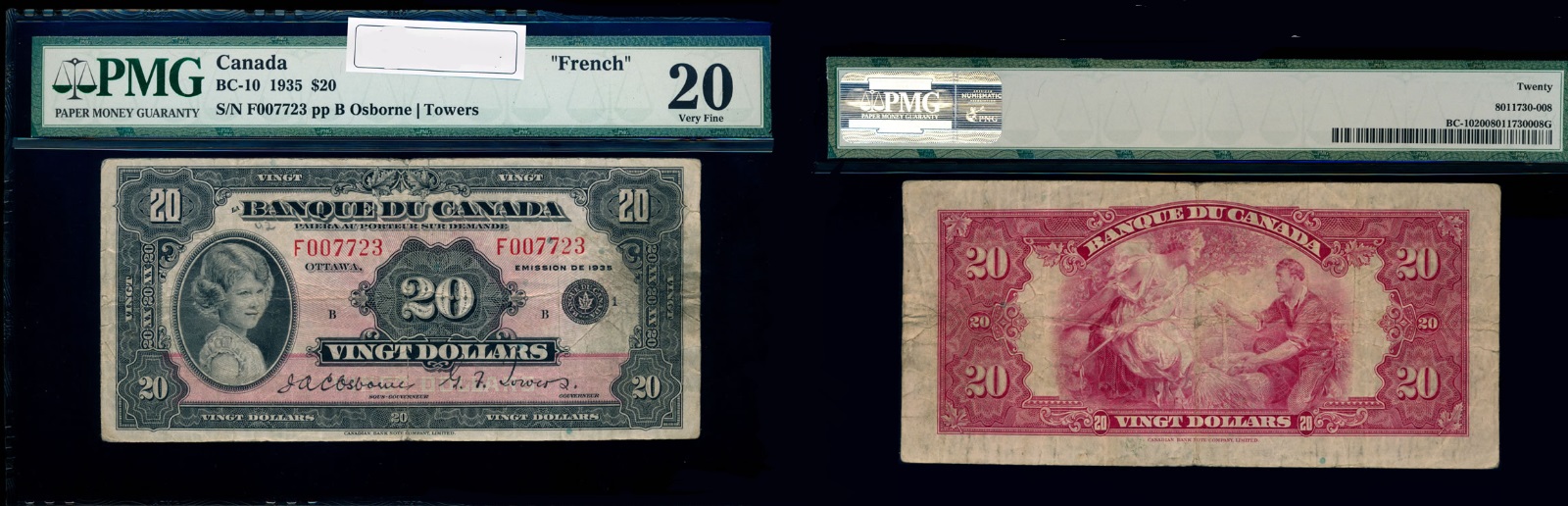 20$-1935-Bank-Of-Canada-French-Version-VF20-PMG