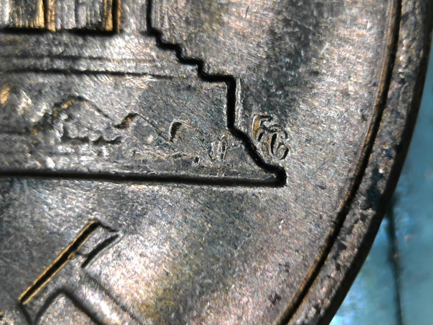 1964-D-LMC-Designer's-Initials-Doubled/Broken?