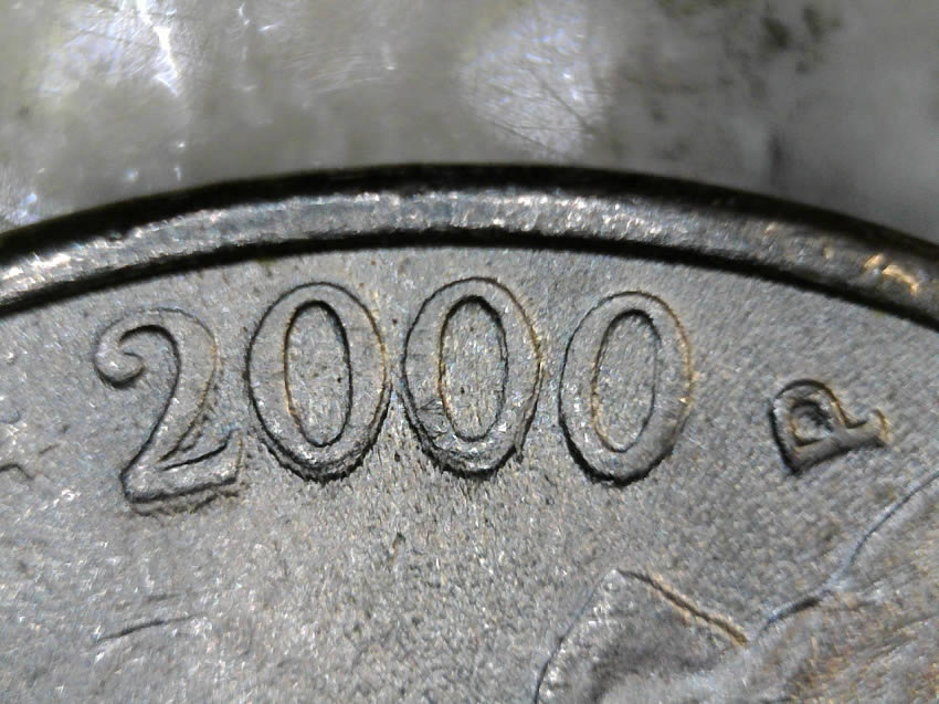 2000-P-Jefferson-Nickel---Some-Form-Of-Doubling