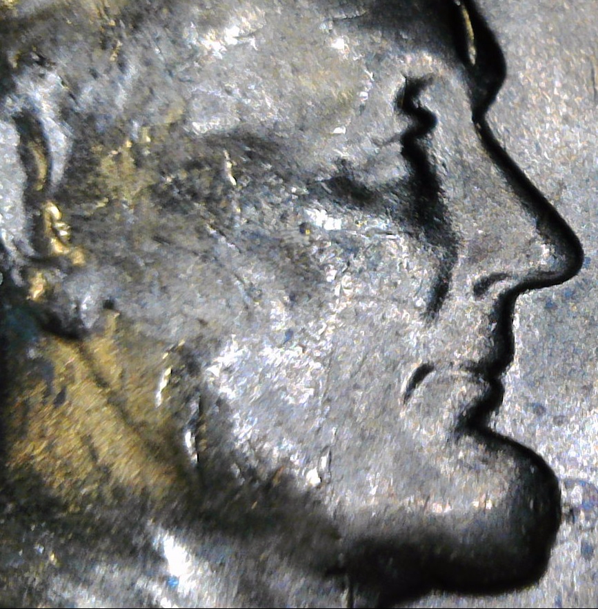 1960-P-LMC-Vertical-Almost-Bilateral-Die-Crack-Down-Lincoln!