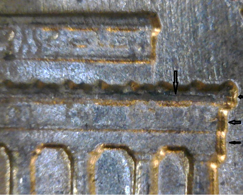 1969-D-LMC-Upper-Right-Cornice-Doubled,-Possible-Die-Crack