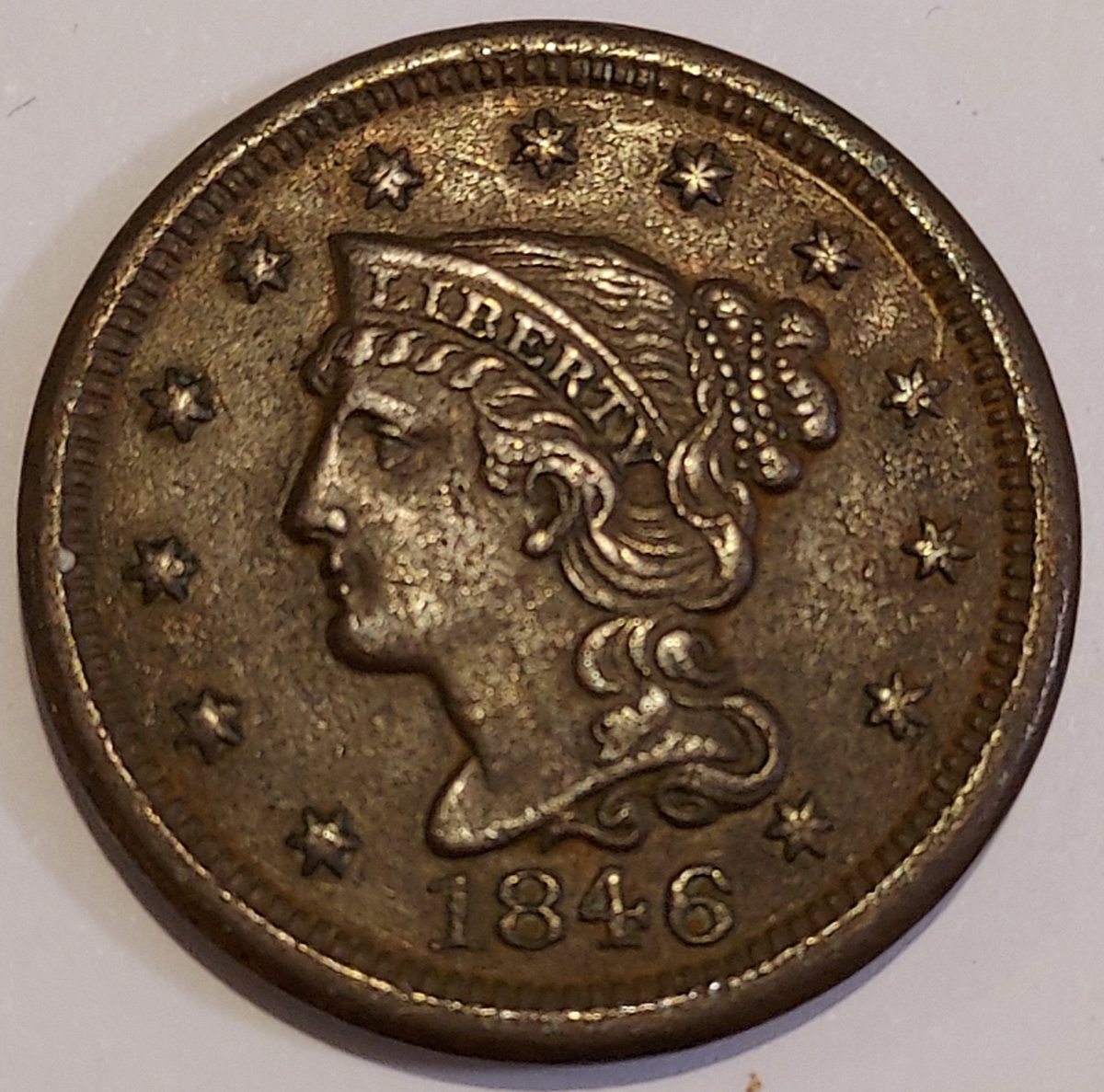 1846-Large-Cent-Varieties---Small,-Medium,-Large-Dates