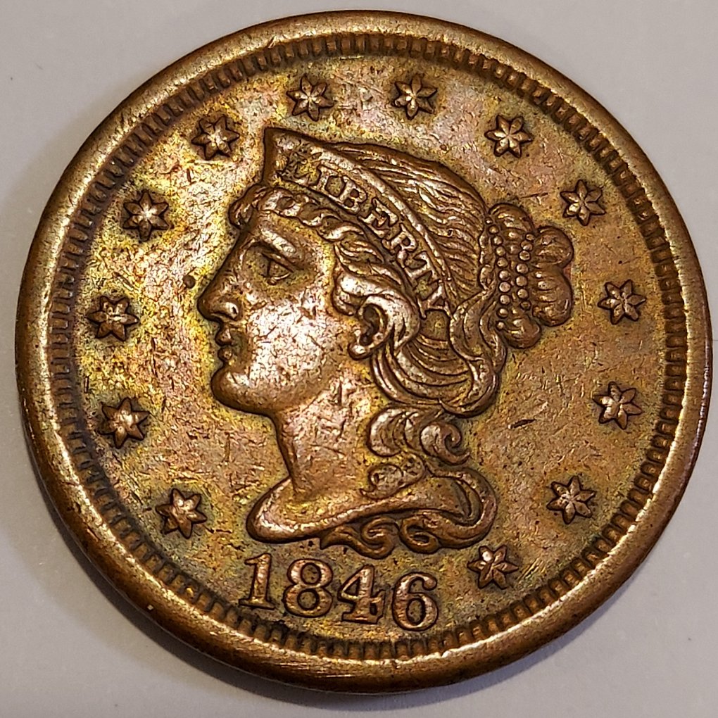 1846-Large-Cent-Varieties---Small,-Medium,-Large-Dates