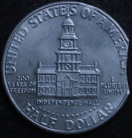 Local-Coin-Shop-Pick-2x-Clip-Bicentennial-JFK-Denver-1976-D