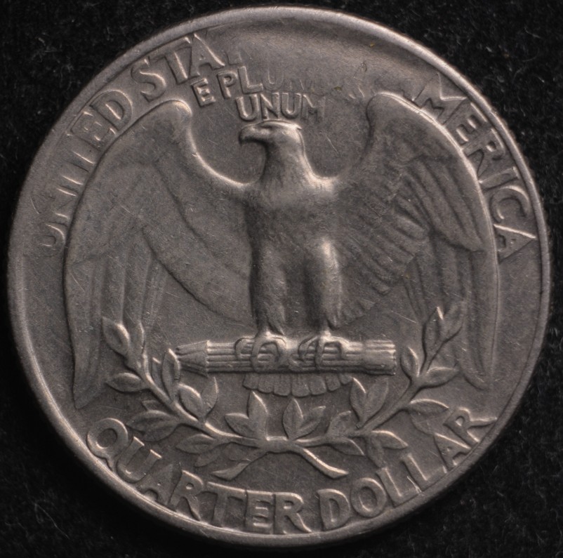 Washington-Quarter-1965?-Philly-Cud-K-5-To-K-6.5,-Can't-Find-Attribution