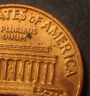 1969-Lincoln-Cent-Deformed-Micro-FG-&-Possible-Double-Die