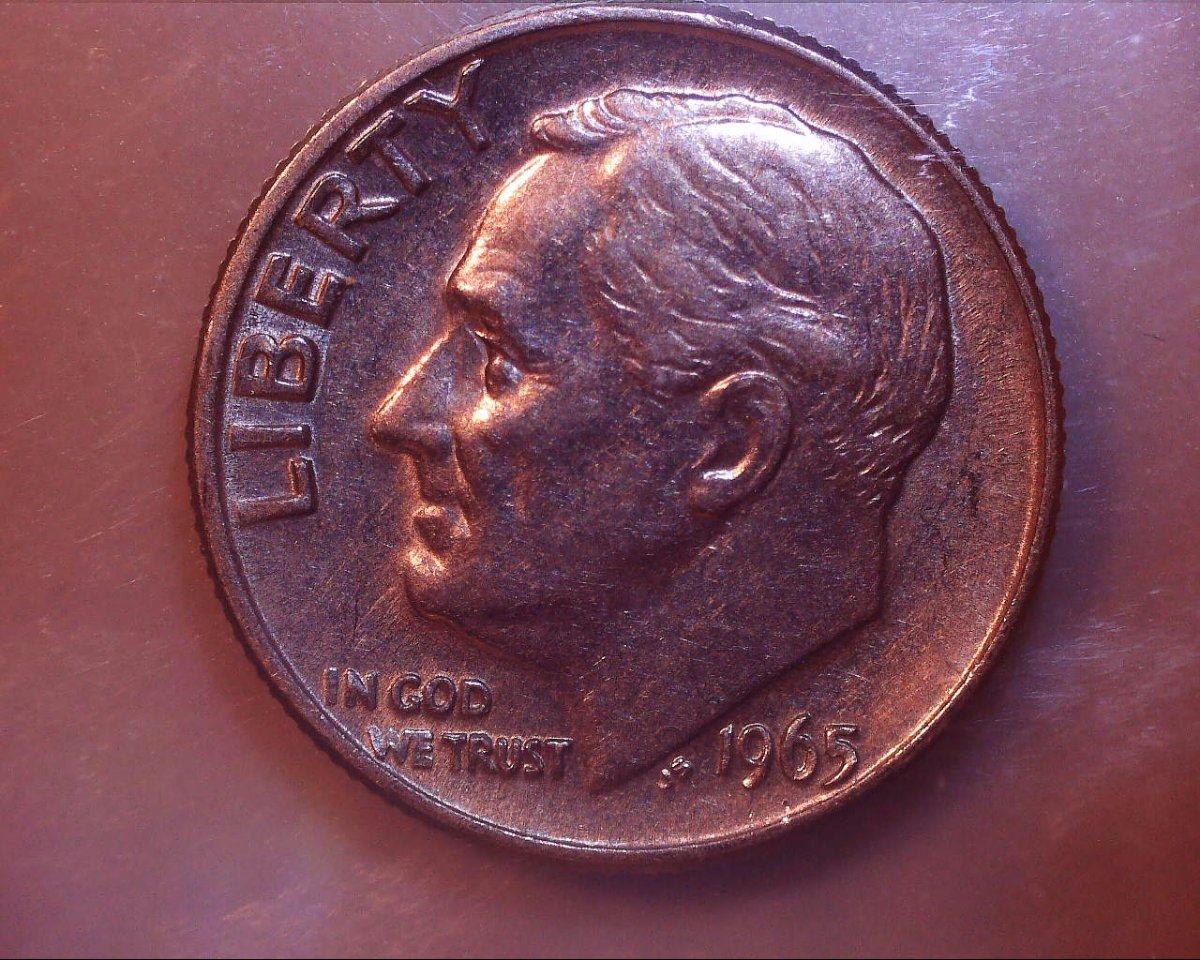 1965---Roosevelt-Dime---Double-Tapped?