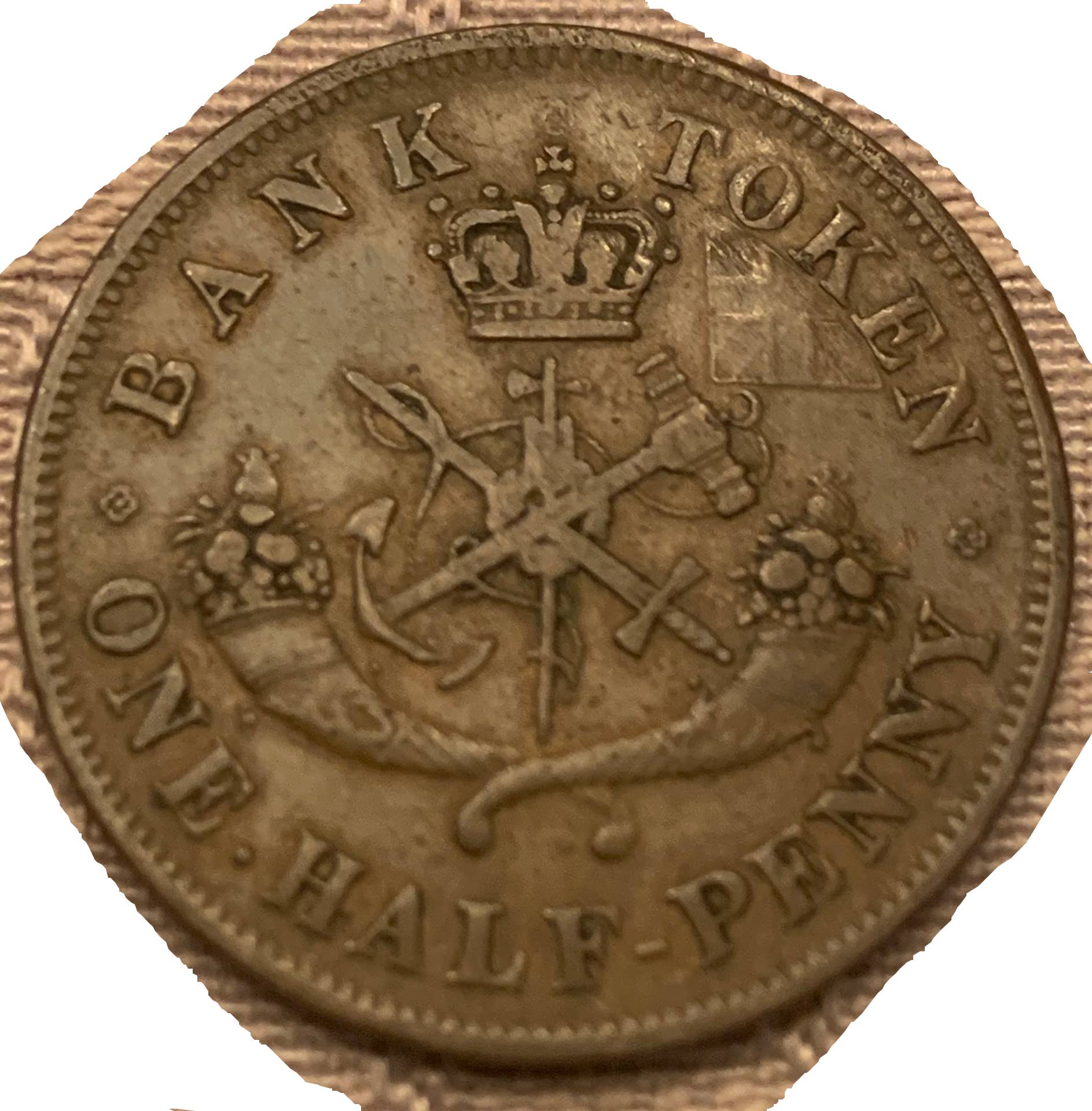 1854-1/2-Penny-Help-Determing-Grade-And-If-Die-Crack-Adds-Value