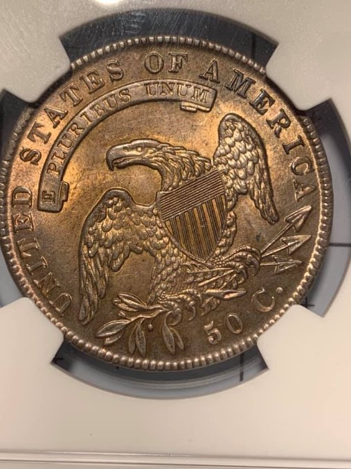 1835-Capped-Bust-Half-For-Grade
