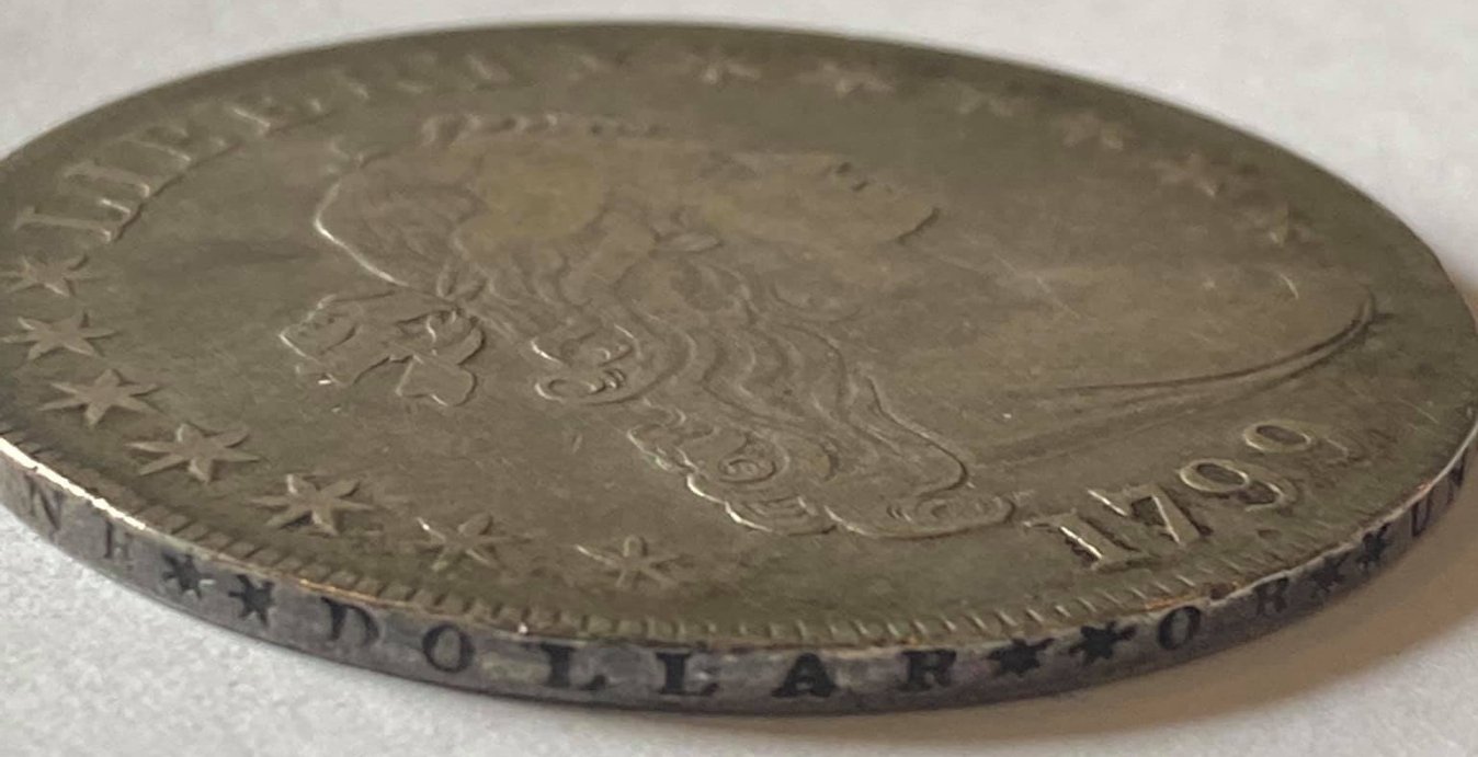 1799-Draped-Bust-Dollar-For-Grading-And-Details-Determination
