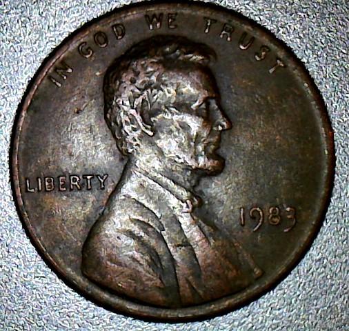 1983-P-Lincoln-Cent,-Die-Crack-Verification