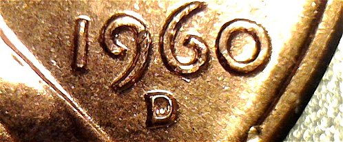 1960-D-Lincoln-Cent,-DDO-001/RPM-100