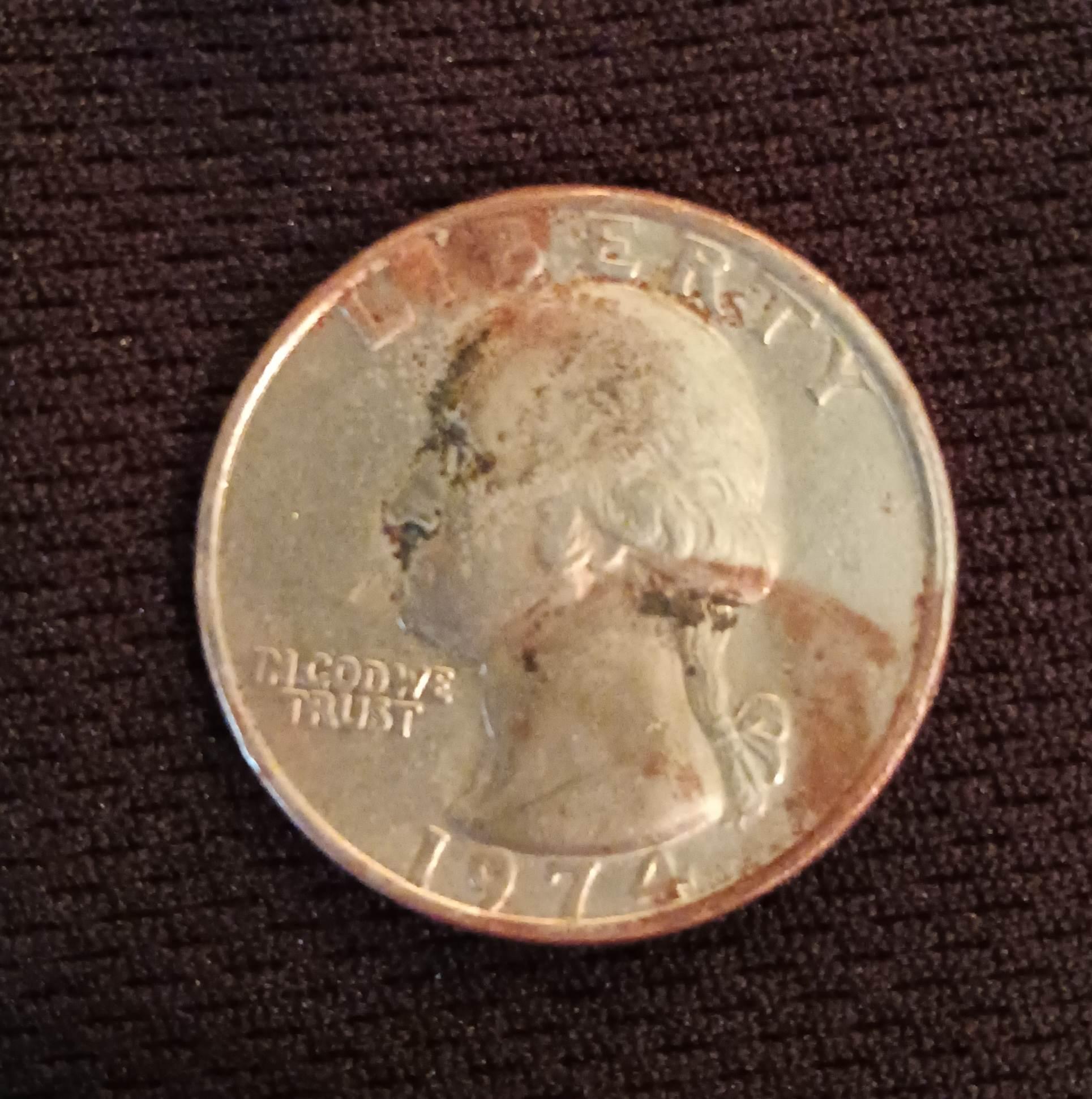 What's-Caused-This-Discoloration-On-This-1974-Washington-Quarter?