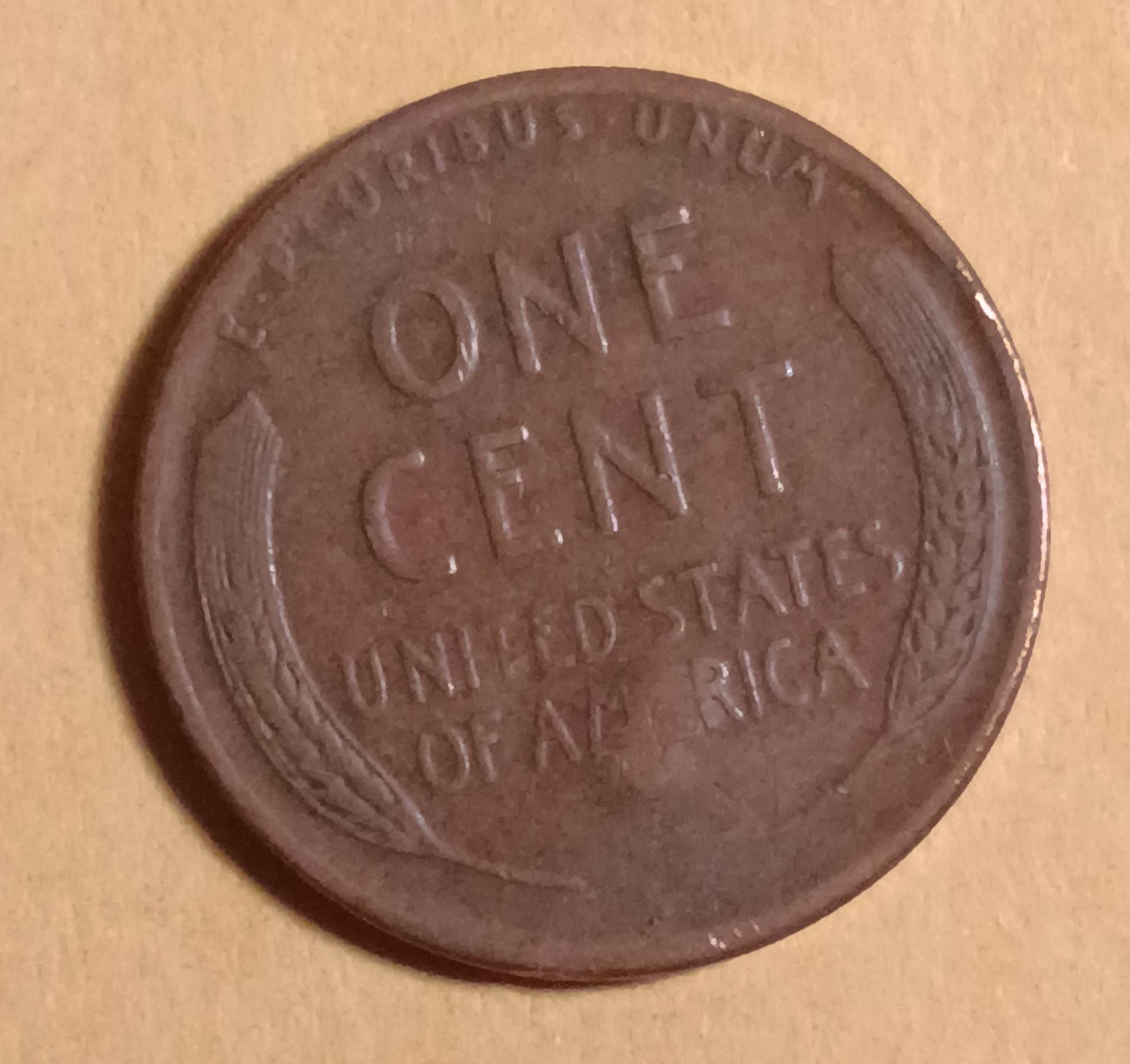 Strikethrough-On-1951-D-Lincoln-Wheat-Cent?