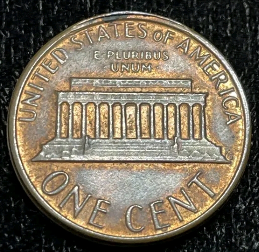 1983-P-Lincoln-Cent-With-Strange-Looking-Error