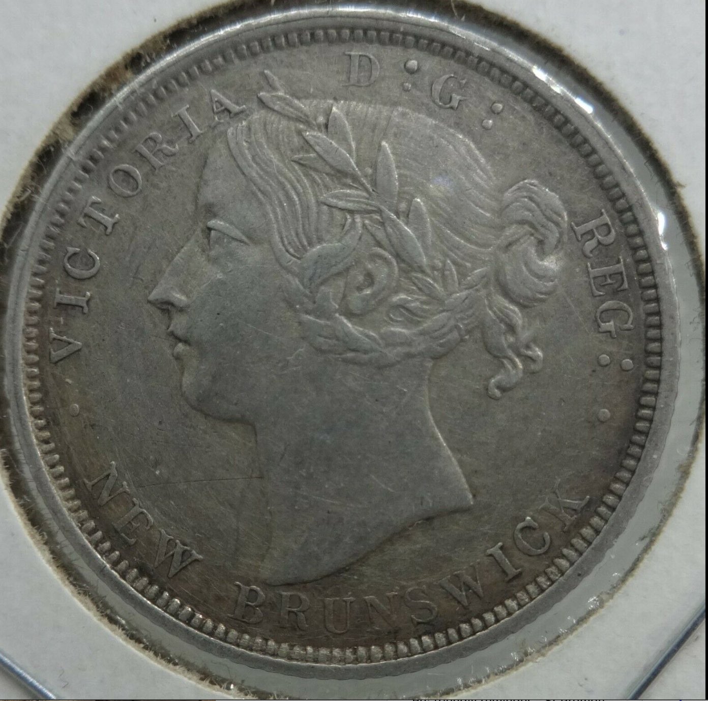 1864-New-Brunswick-20c---A-Bargain?