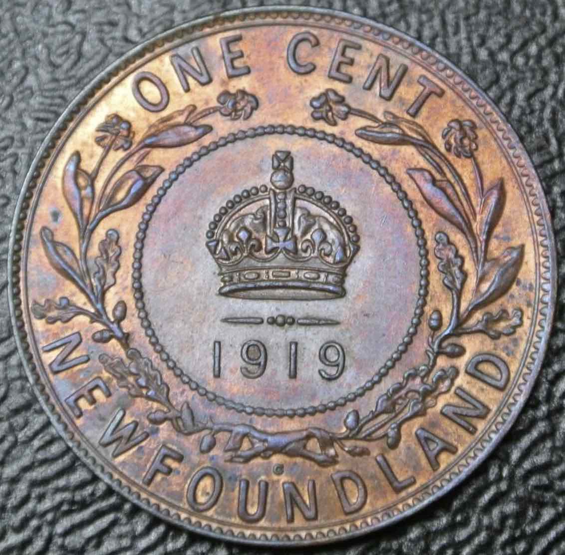 More-Copper:-1919-NFLD-One-Cent