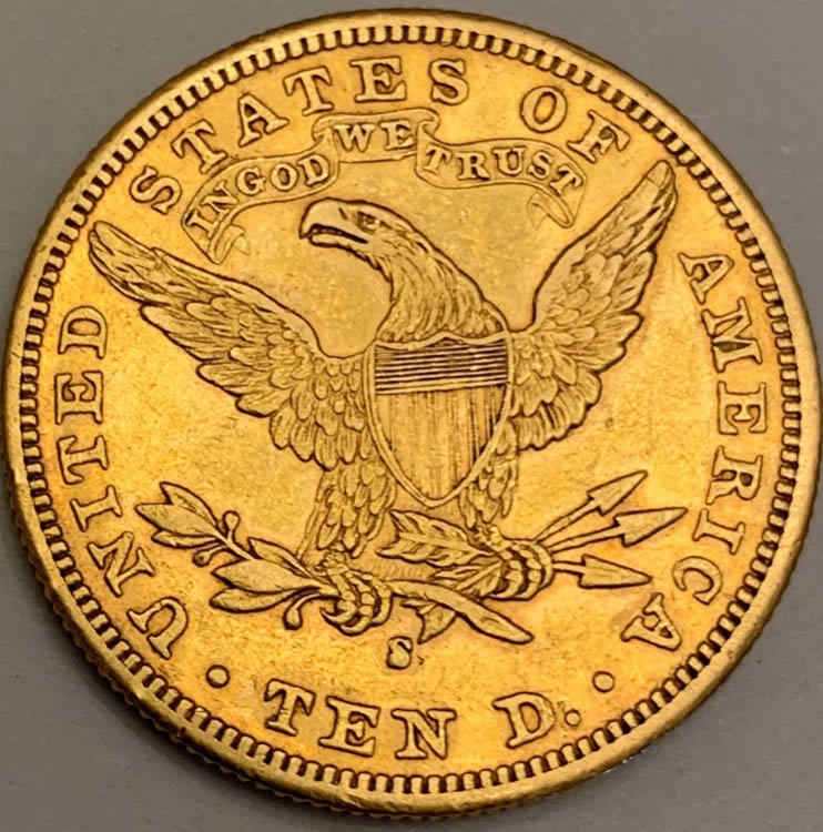 First-Coin-Post-1901-S-$10