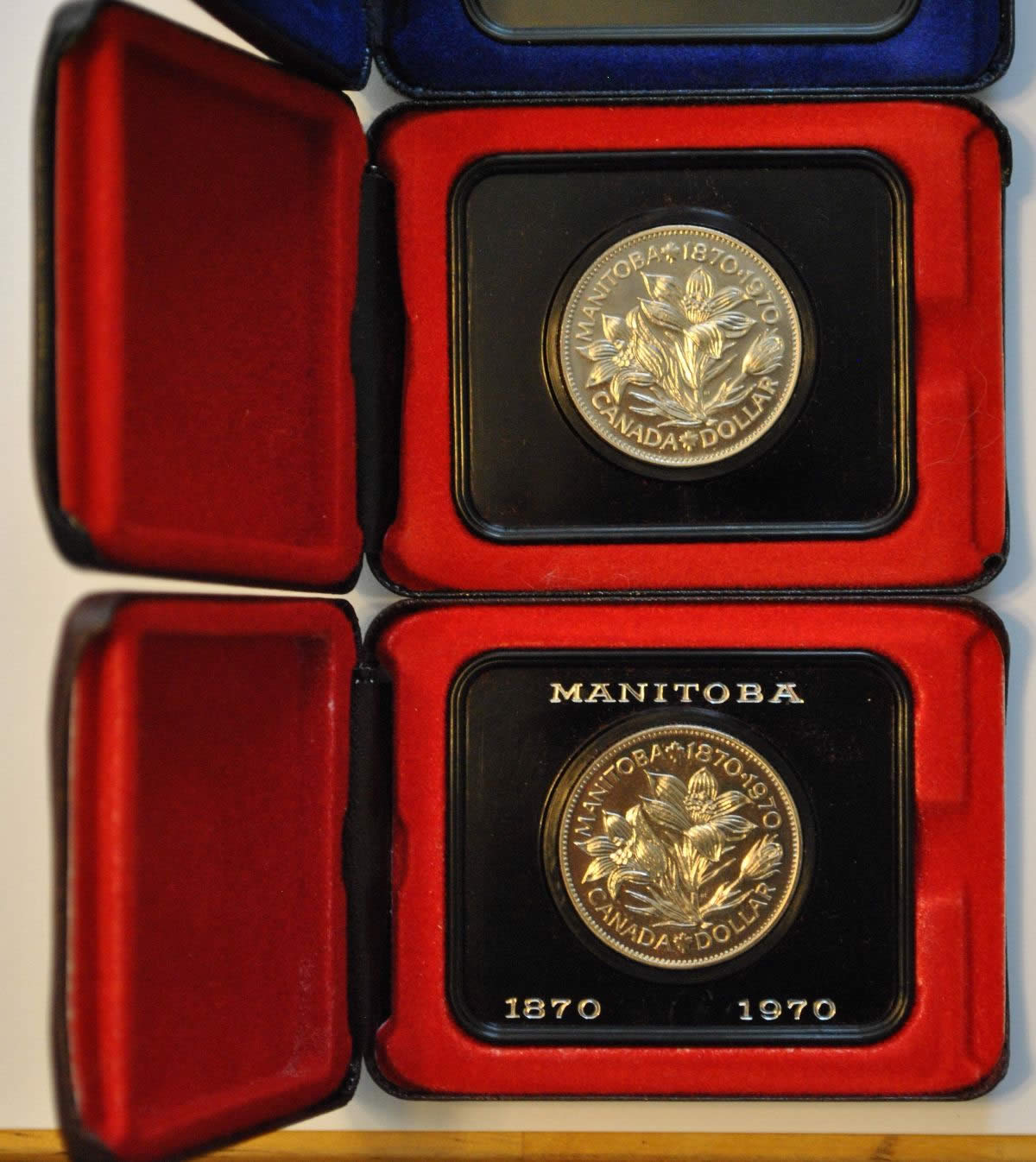 Commems-Collection-Canadian:-1970-Manitoba-Commemorative-Dollar-And-Expo-'70-In-Osaka