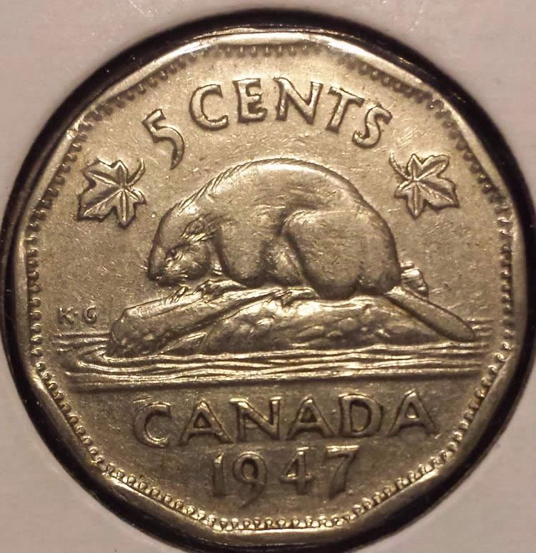 1947-Dot-Nickel--->>-Please-Grade