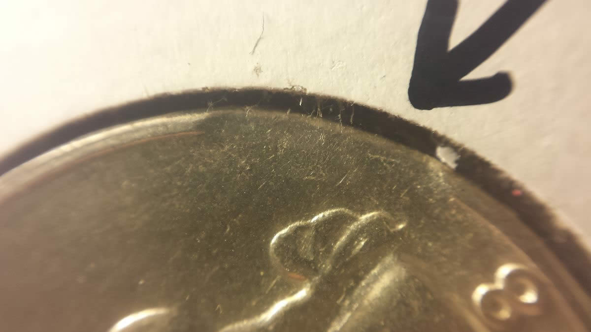 1958-Washington-Quarter-With-Clip-And-Blakesley