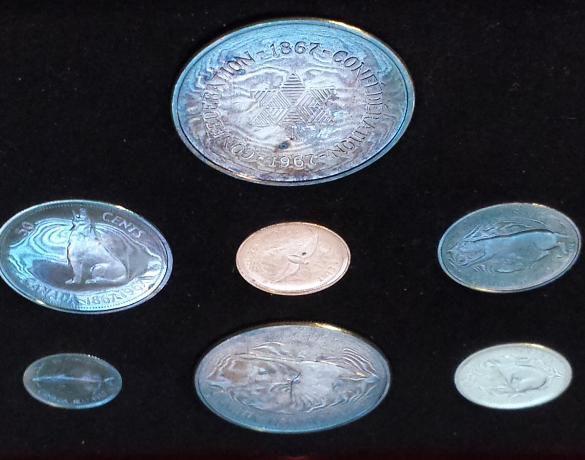 Toned-Canadian-Coins
