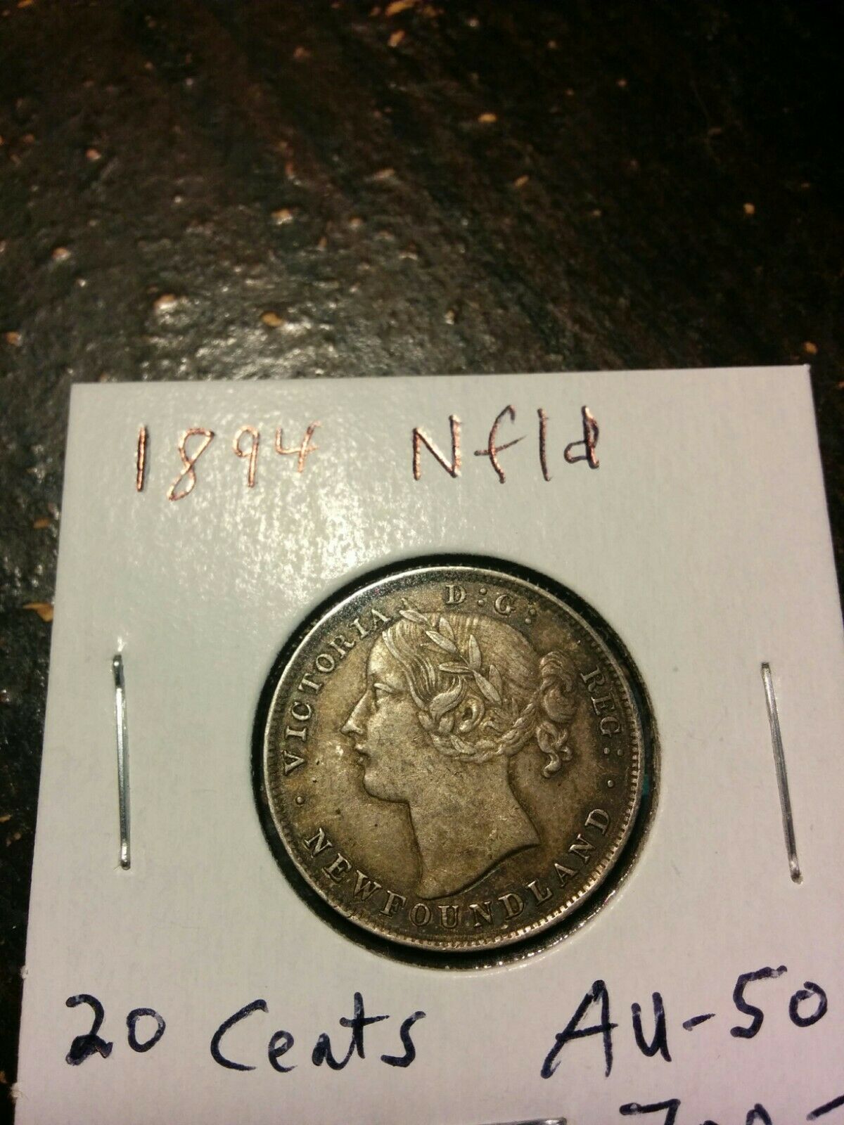 1894-Newfoundland-20-Cent-Piece.--Opinions-Requested.