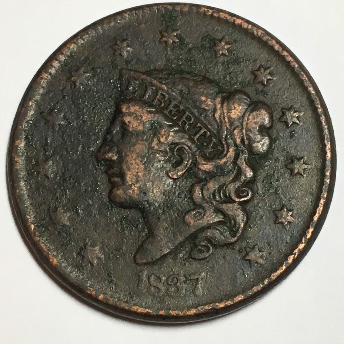 Opinion-Requested-On-1837-Matron-Head-Large-Cent