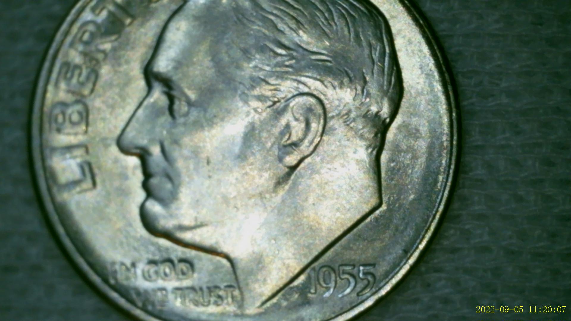 1955-D,-1955-S,-1956-D-Roosevelt-Dime---Full-Bars?