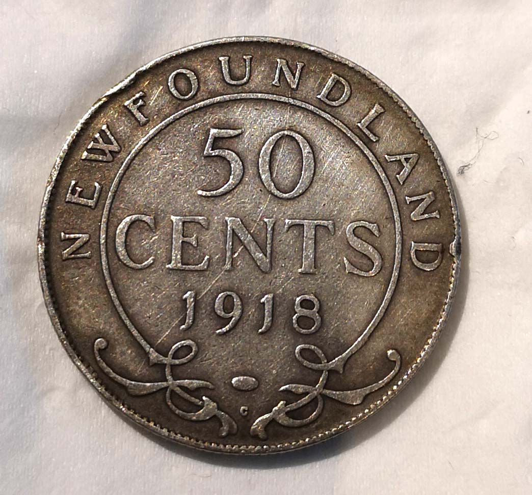 1919-Newfoundland-50c-Coin