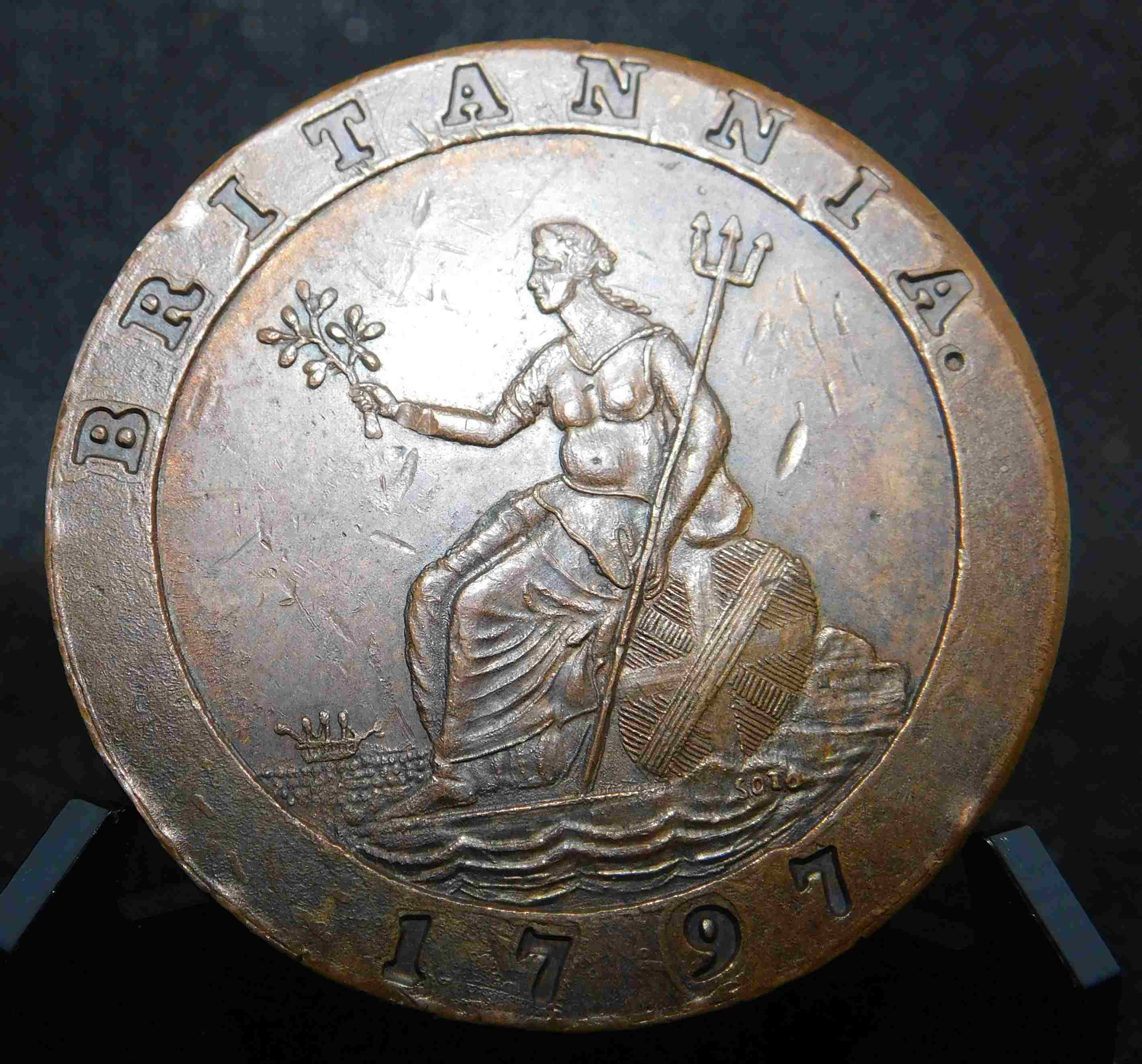 1797-Two-Pence-68.4g-?