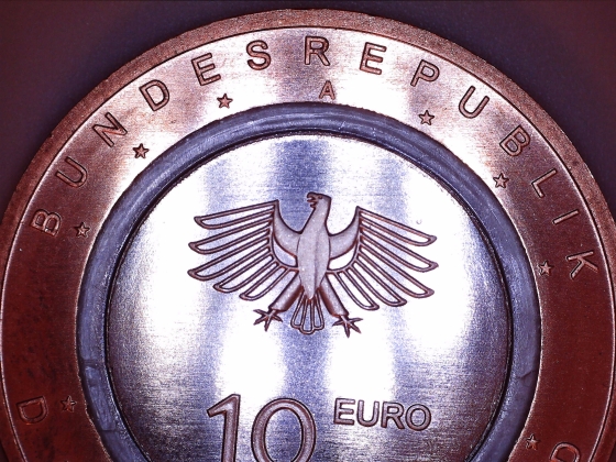 German-5-And-10-Euro-Coins