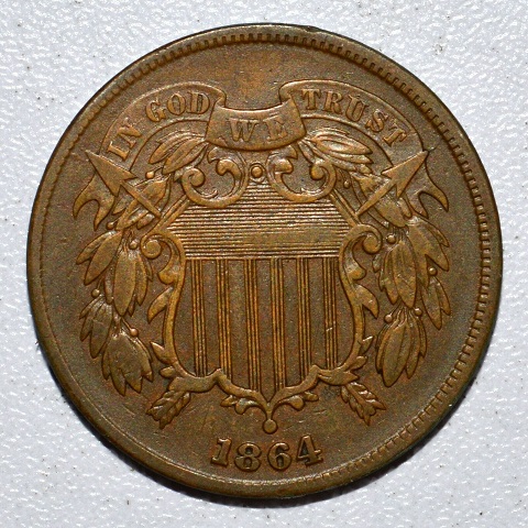 1864-2-Cents-For-Grading