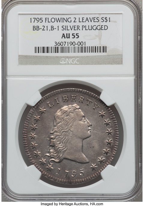Mint-Plug-On-1795-Flowing-Hair-Dollar