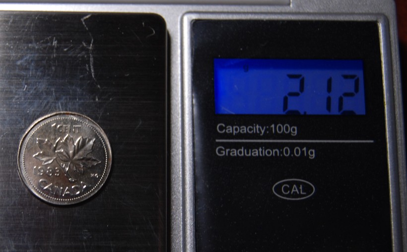 Error-1983-Penny---Nickel-Or-Dime-Plated?