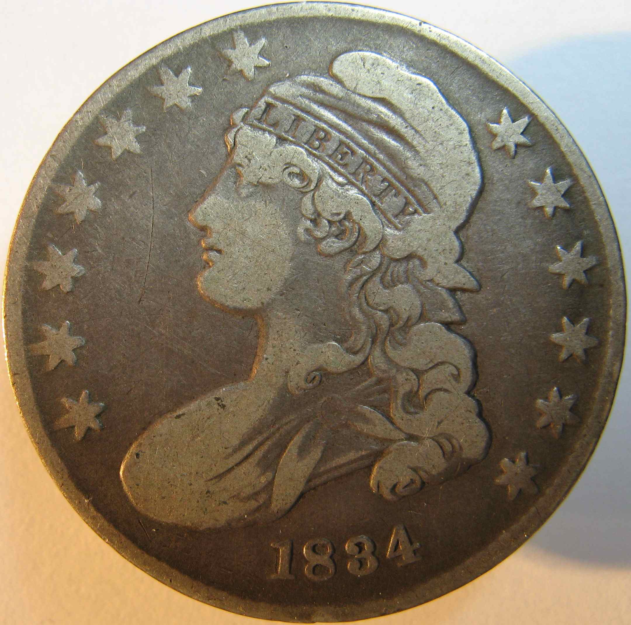 1834-Capped-Bust-Half-Dollar-Sm-Date/Sm-Letters
